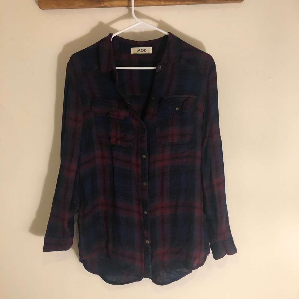 MOD Flannel with Snaps